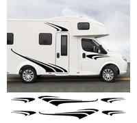 6Pcs Car Body Stickers, For Carnavan Van Touring Car Decal Auto Accessories, For KNAUS, For Tabbert WEINSBERG, For MORELO Forest River Jayco