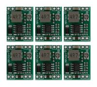 6PCS Convertidor Buck DC-DC MP1584EN 4.5-28V a 0.8-20V Regulable, Módulos Mini Step Down, Adaptadores de Potencia para Proyectos Electrónicos, Fotografía y Más