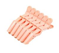6pcs Duckbill Hair Clip Plástico Plástico Horquilla Mujeres Accesorios para el Cabello para Fiestas Diarias y Entrenamientos Adecuado