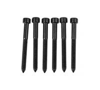 6Pcs Electric Guitar Neck Guard Hex Screw Corrosion Resistance Neck Plate Mounting Screw for Bridge Plate