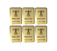 6Pcs Emf Protection Cell Phone Sticker Anti Radiation Protector Sticker Emf Blocker para TeléFonos Laptop