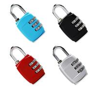 6Pcs Equipaje Candado De Viaje Cerradura De Combinación Código Cerraduras Gimnasio Puertas Deportes Equipaje Escuela Armarios