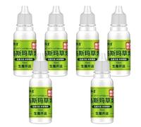6PCS Esencia de extracto de hierba Usma, líquido nutritivo para el crecimiento de cilios para cejas de pestañas de cabello |