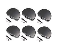 6pcs Guitarra Tuning Clavijas Sintonizadores Cabezas Máquina Perillas de Repuesto Negro