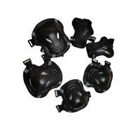 6pcs Helmet Pads Kit Helmet Elbow Pads Knee Pads with Wrist Guards for Skateboard, Bicycle, Skateboard, Scooter