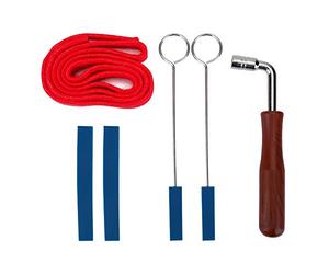 6pcs herramientas de palanca de ajuste de piano profesional conjunto de kit de fijación de bricolaje
