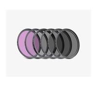 6pcs Kit de filtros de Lentes compatibles con Canon UV CPL FLD ND2 ND4 ND8 | Con parasol y tapa, juego de filtros múltiples, ayuda a controlar la luz(72mm)