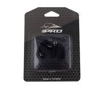 6pcs Mountain Road MTB Bike Bicicleta M5* 18MM Stem Steel Pernos (Negro)