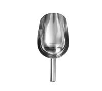6PCS Multifunctional Stainless Steel Ice Scoop For Measuring Coffee Beans Flour para Cocina(L Size)