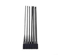 6pcs para impact Driver Bit Set para sl2 SL6 Flathead Metal 6pcs(150mm) | Includes para sl2, para sl2.5, SL3, SL4, SL5, SL6 sizes, metal construction, black finish, para impact ready