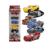 6pcs Pixar Cars Lightning Mcqueen Racer Car Kids Toy Collection Set Gifts