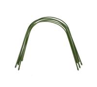 6Pcs Plastic Coated Steel Pipe Greenhouse Hoop Arch Shape Support Frame Gardening Accessories