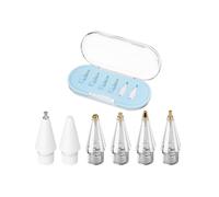 6PCS Replacement Pencil Tips for Pencils Pro/USB-C/2nd Gen/1st Gen Tips Writing Stylus Nib for Pencil