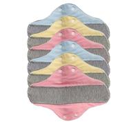 6PCS Reusable Incontinence Pads for Women,Washable Panty Liners,Long Cotton