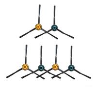 6pcs Robot Aspirador Cepillos Laterales para Eureka E20 Plus - Nylon Edge Limpieza Piezas Escombros Accesorios de Eliminación de Escombros Fácil Instalación Reemplazo