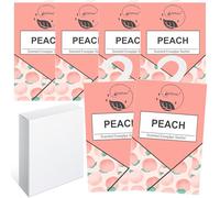6PCS Saquitos Armario ambientador Lavanda, Ambientador Armario Ropa Limpia, Perfumador Ropa, Bolsa Guardarropa, Hogar Saquitos Armario Ropa, Bolsita Refrescador para Coche, Zapatero (Melocotón)