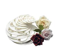 6pcs / Set De Pétalo De Rosa De Corte, Moldes Gumpaste Flores Color De Rosa De La Galleta para La Boda, Cumpleaños Decoración De Pasteles