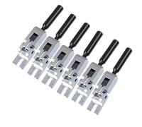 6pcs/set Doble Bloqueo Bloqueo Sillines Bloqueados Para Puente Tremolos Guitar