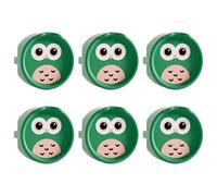 6Pcs Shockproof Silicone Power Outlet Covers Baby Proof Socket Protector European Standard Protections Caps Shockproof Socket Protector Silicone