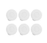 6PCS Silicone Milk Bottle Replacement Caps Glass Bottle Sealing Lid for Leakproof Sealing and Freshness Preservation Freshness Preserving Seals