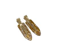 6pcs Simple Sakura Pink Seamless Hair Clip Women Acetate Sheet No Bend Bangs Duckbill Hairpins Styling Tool(Color 3)