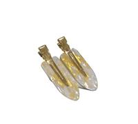 6pcs Simple Sakura Pink Seamless Hair Clip Women Acetate Sheet No Bend Bangs Duckbill Hairpins Styling Tool(Color 6)