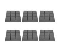 6Pcs Sound Absorption Panels, Acoustic Foam Panels for Noise Reduction, High Density Flame Retardant Polyurethane Soundproofing Sponge with 30 x 30 x 5cm Size, Ideal for Studios, (High density flame