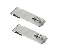 6Pcs Stainless Steel Door Hasp Lock Para Armarios