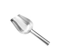 6PCS Stainless Steel Ice Shovel - Heavy-Duty Scoop For Food, Grains, Flour, Rice para Harina, Comida, Frijoles(24.5 * 10.5CM)