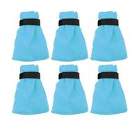 6pcs Tap Cover ,Thickened Freeze Protection Frost Protection Outdoor Faucet Cover for Winter (Azul)
