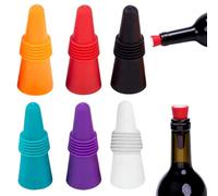 6Pcs Tapones Para Botellas De Vino