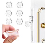 6pcs Tope de Puerta, 50 x 5.5 mm, Transparentes Para Puerta Autoadhesivos, Topes Transparentes Autoadhesivos para Puertas,Topes Para Puertas para Muebles y Protección de Paredes (Estilo Oso)