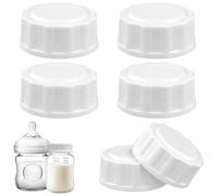 6pcs Travel Bottle Caps Compatible with Philips Avent, Baby Bottle Caps Bottle Lids