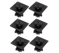 6Pcs Tweeters Tweeter Piezoeléctrico Altoparlante Zumbador de Cerámica Agudos Altavoz de Audio Cuadrado