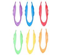 6Pcs Tweezers Outdoor Exploration Colorful Easy Grip Observation Catch Tool for Pre School Children's Educational Toys