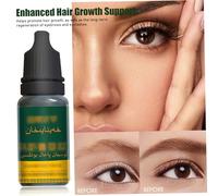6pcs USMA Jugo de césped Cabello Líquido, Cilia crecimiento nutritivo líquido, esencia de extracto de hierba de usma para la ceja con pestañas para el cabello