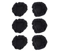 6Piezas Fundas de Auriculares de Tela Flexible para Auriculares Protectores de Auriculares Sanitarios Almohadillas para Auriculares para Entrenamiento