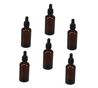 6Piezas Vidrio para Esenciales Perfumes Práctico Usar