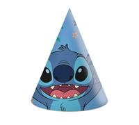 Procos Sombreros de fiesta de papel Stitch FSC 6 unidades