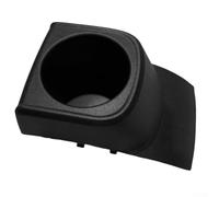 6RD862531 - Portavasos trasero para Polo 2011, organizador de bebidas ABS negro, accesorio interior de ajuste directo, unidad de soporte de bebidas resistente que no se deforma