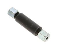 6S Acero fosfatado Racor de corte recto para soldar Mampara 630 bar ISO 8434-1