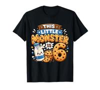 6th Birthday Boys Girls 6 Years Old Milk and Cookie Party Camiseta