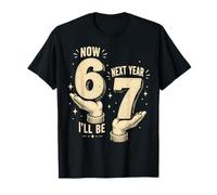 6th Birthday Now I'm 6 Next Year I'ill Be 7 Birthday Camiseta