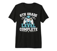 6th Grade Level Complete Graduation 2026 Class Sixth Grade Camiseta Premium