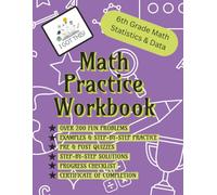 6th Grade Math Workbook: Statistics & Data