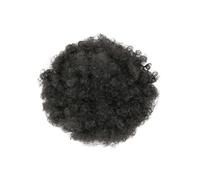 6Ud Extensión Afro Americana Rizada Corto Para Moño Y Coleta