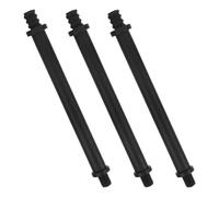 6Ud Mango Adaptador Cepillo De Negro Material Plástico Resistente