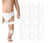 6uds Dispositivo de Estabilización de Catéter para Stat Lock, 9x3,7cm Correa para Pierna con Catéter Adhesivo Soporte para Banda para Pierna con Catéter Soporte para Bolsa Urinaria para Pierna
