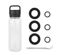 6uds Junta de Repuesto para YETI Yonder Botella Agua 20/25/34/50oz, a Prueba de Fugas Anillo Sellado Silicona Sin BPA Junta Tórica Repuesto para Tapa Botella de Agua Compatible con YETI Yonder