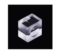 6ul Laboratory Sample Analysis Cuvette, Black and White Quartz Fused-in-One Flow Cell